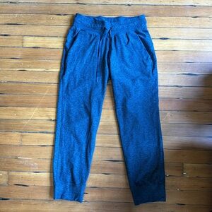 Lululemon Joggers, blue heather, size 6